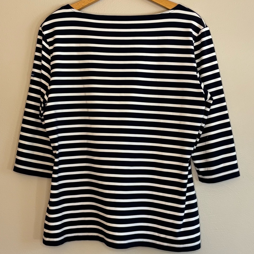 Saint James Garde Cote III Nautical Striped Sport Top - Picture 5 of 5